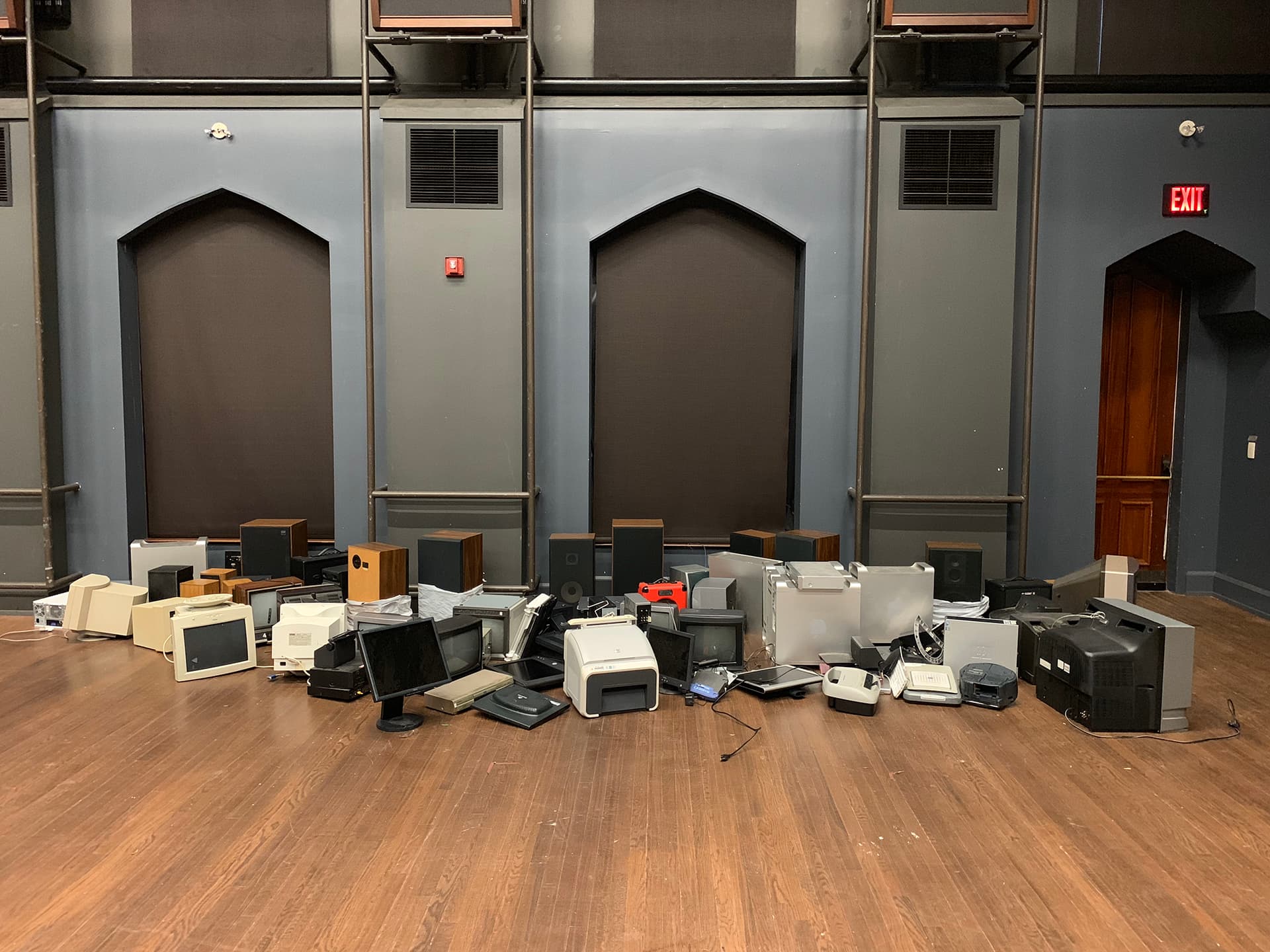 Behind the scenes: full inventory of tech junk