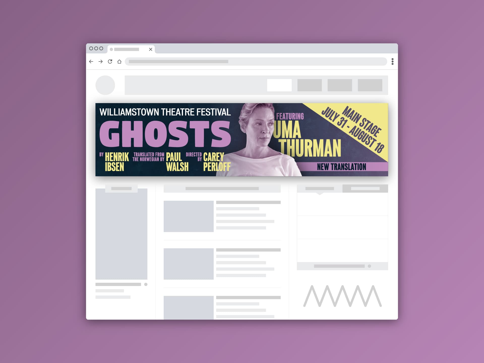 “Ghosts” banner ad